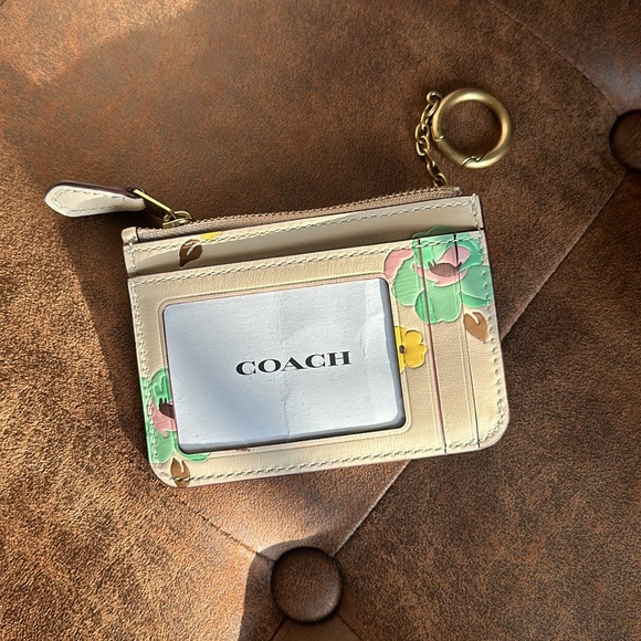 NWT COACH Key Chain Card Case - Picture 5 of 14